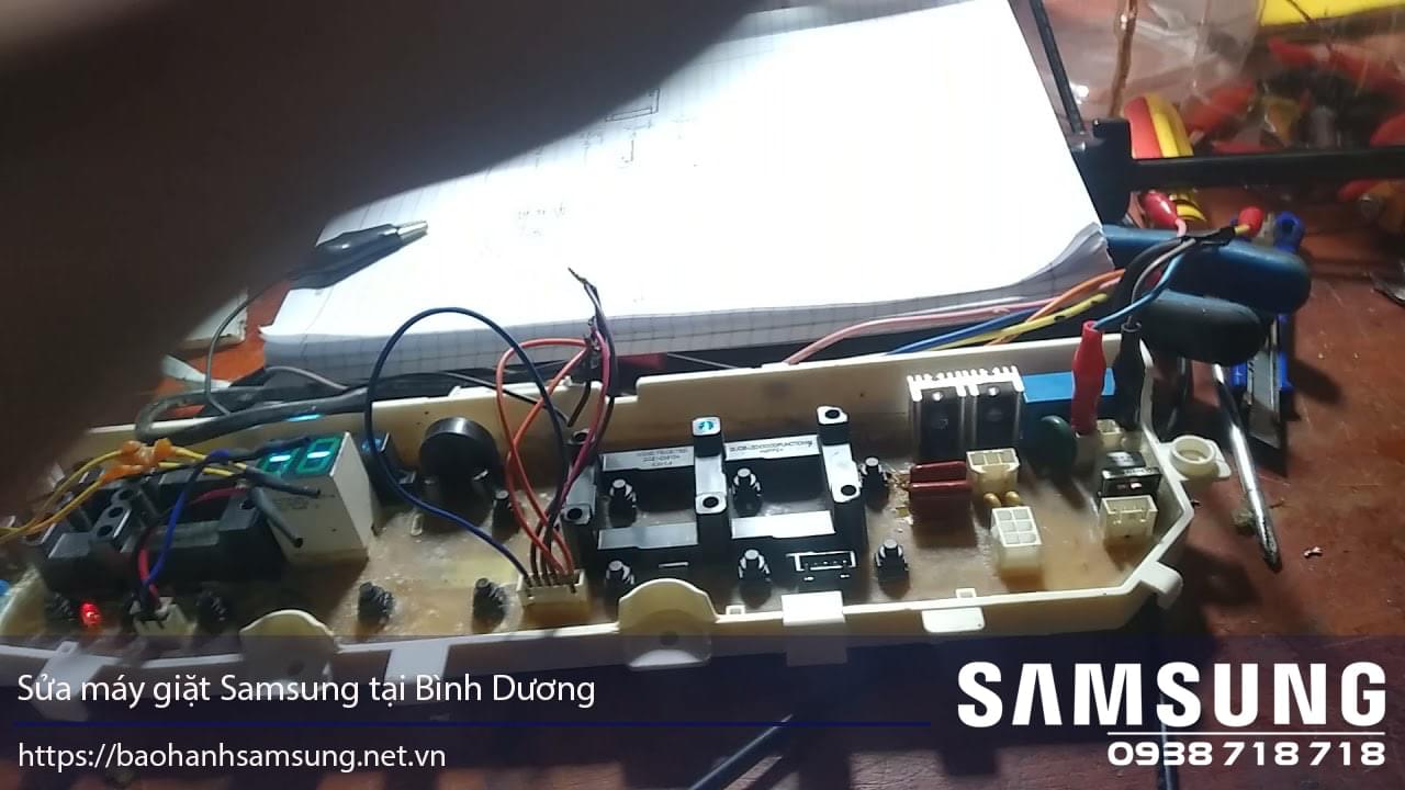 Sửa máy giặt Samsung tại Bình Dương