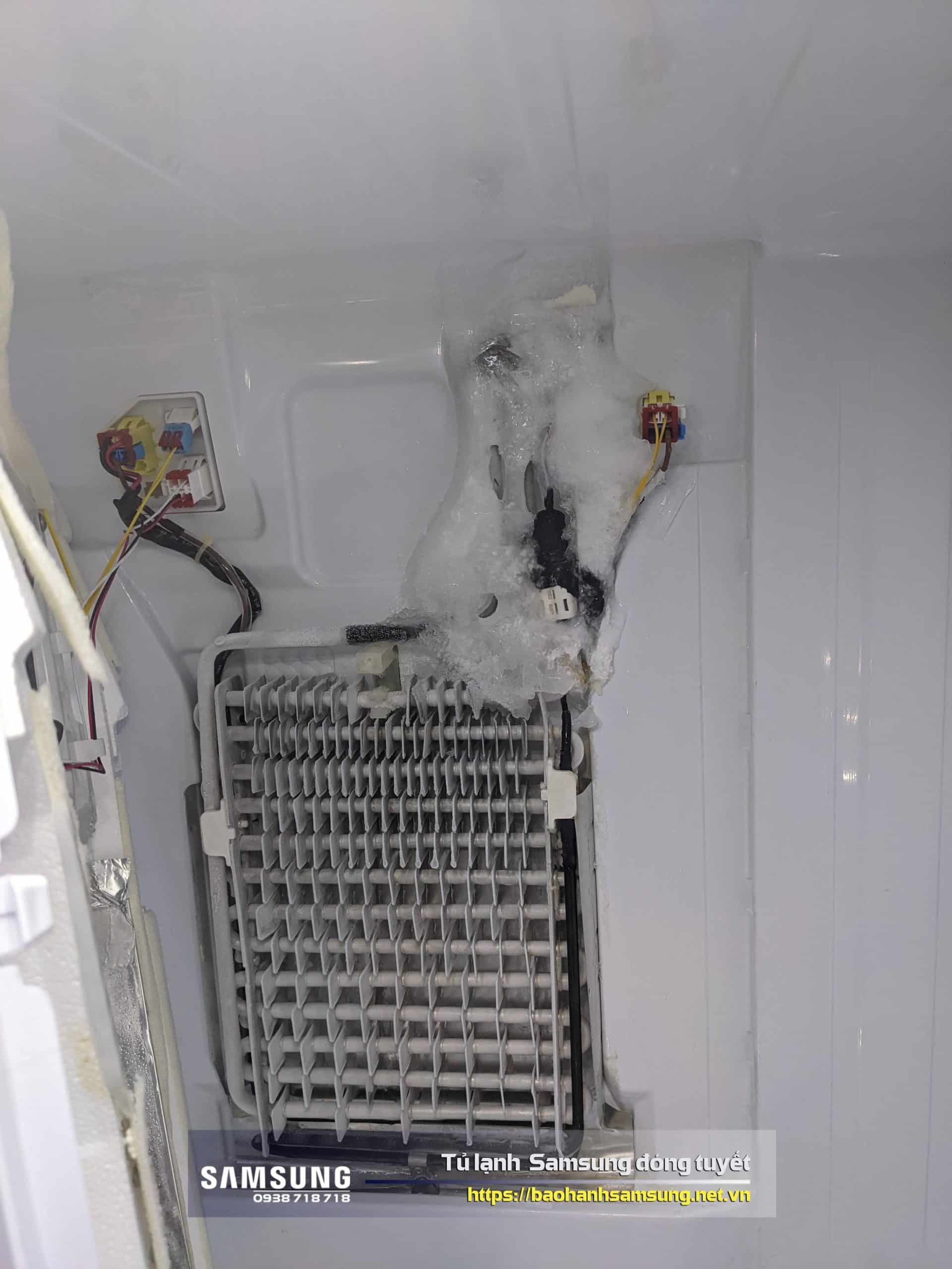 Nếu không được rã đông, tủ lạnh sẽ hoạt động kém hiệu quả
