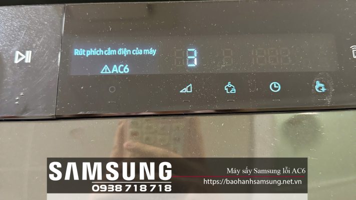 Máy sấy Samsung lỗi AC6