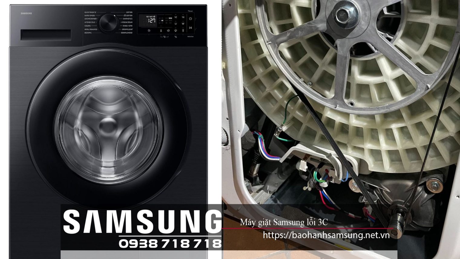 Máy giặt Samsung lỗi 3C
